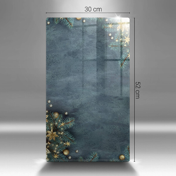 Tabla de cortar de vidrio Decoraciones de navidad
