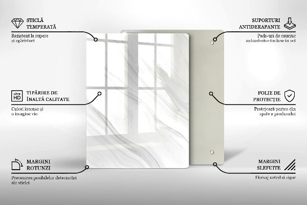 Tabla de cortar de vidrio Especias orientales