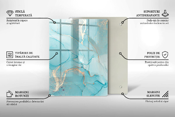 Tabla de cortar de vidrio Decoraciones de pascua