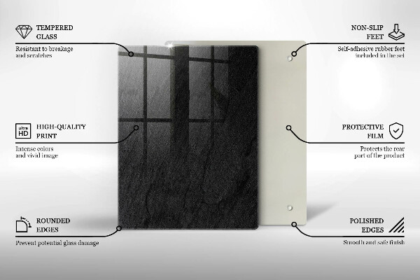Tabla de cortar de vidrio Dólares de dinero