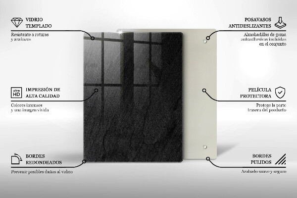 Tabla de cortar de vidrio Dólares de dinero