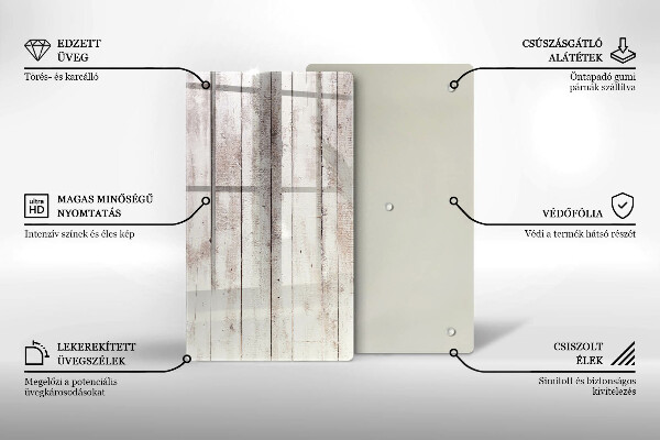 Tabla de cortar de vidrio Tableros de madera viejos
