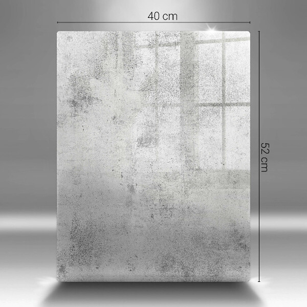 Tabla de cortar de vidrio Textura de hormigón