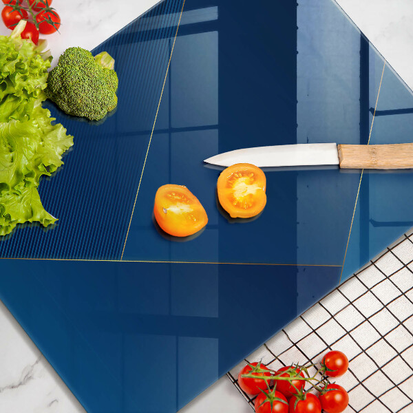 Tabla de cortar de vidrio Fondo moderno