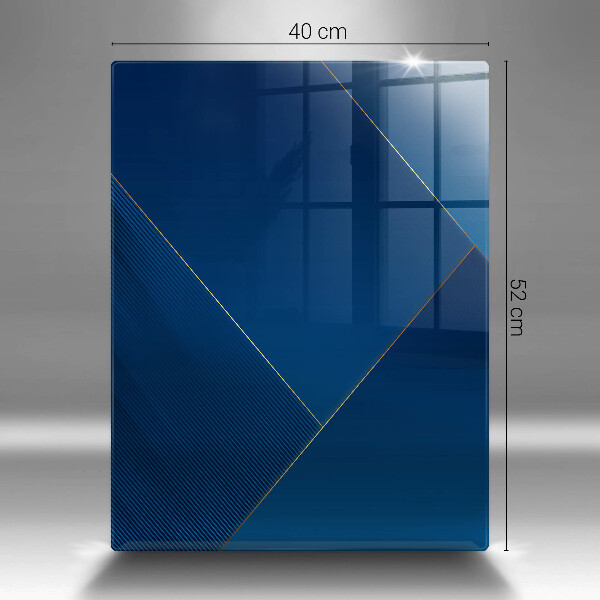 Tabla de cortar de vidrio Fondo moderno