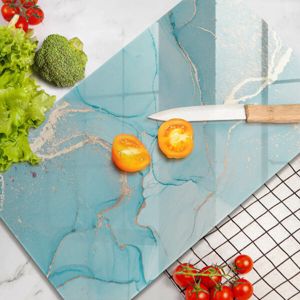 Tabla de cortar de vidrio Abstracción de piedra