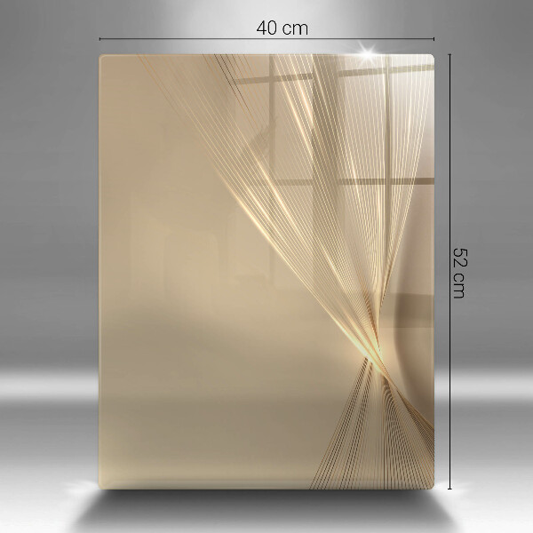 Tabla de cortar de vidrio Abstracción moderna