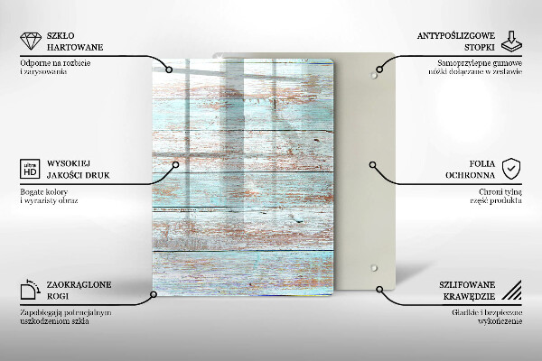 Tabla de cortar de vidrio Abstracción moderna
