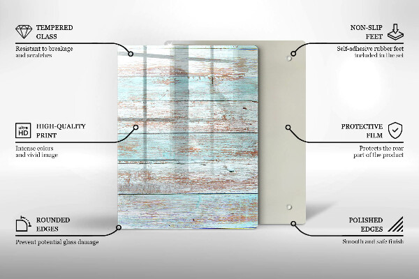 Tabla de cortar de vidrio Abstracción moderna
