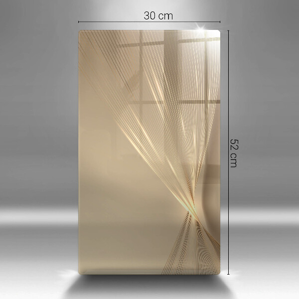 Tabla de cortar de vidrio Abstracción moderna