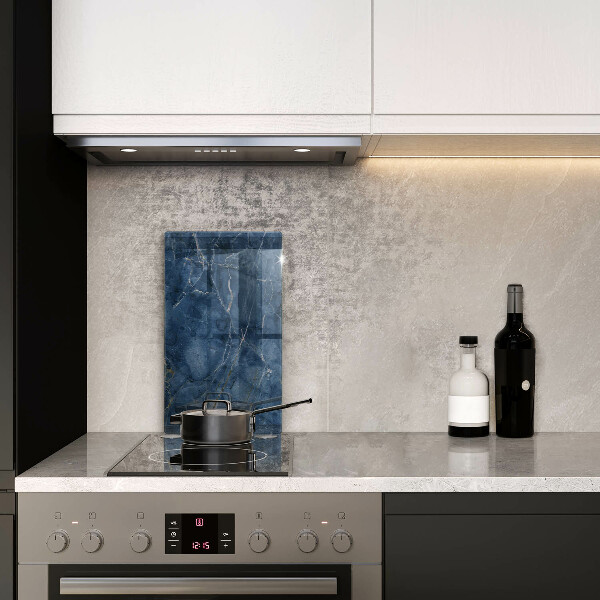 Tabla de cortar de vidrio Textura de piedra de mármol