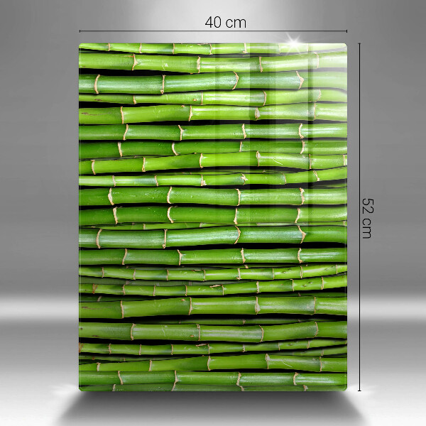 Tabla de cortar de vidrio Bambúes de la naturaleza