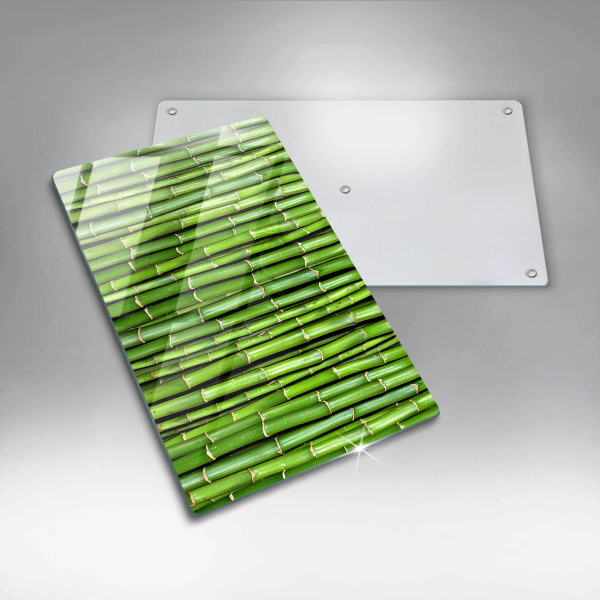 Tabla de cortar de vidrio Bambúes de la naturaleza