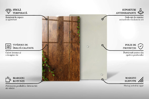 Tabla de cortar de vidrio Tablas y hojas de madera