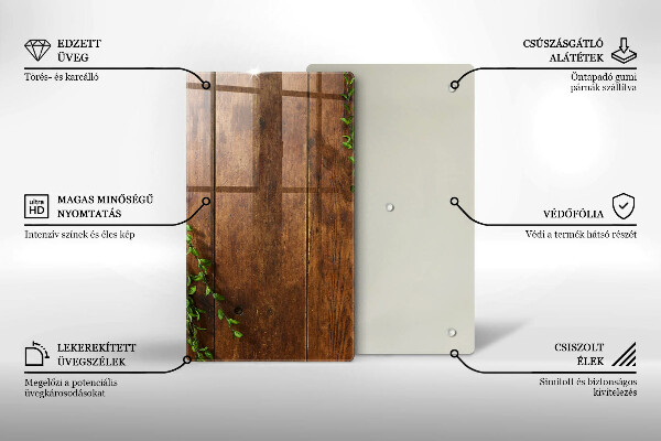 Tabla de cortar de vidrio Tablas y hojas de madera