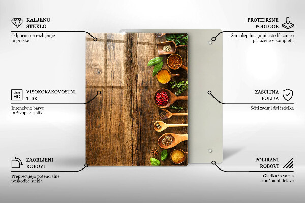 Tabla de cortar de vidrio Tablas y hojas de madera