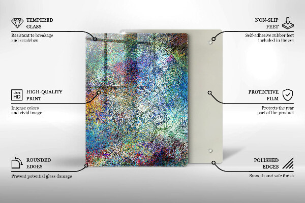 Tabla de cortar de vidrio Viejos tableros vintage