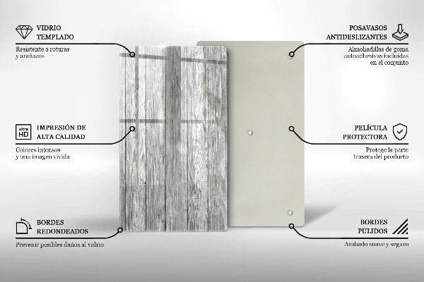 Tabla de cortar de vidrio Tableros de madera viejos