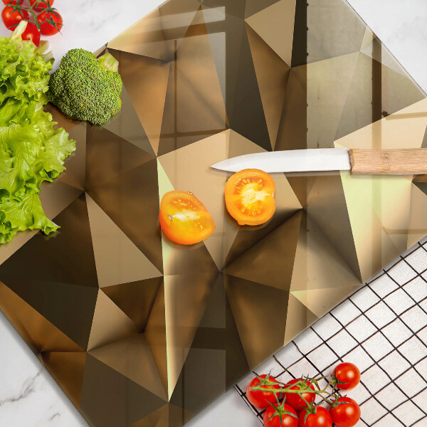 Tabla de cortar de vidrio Fondo de abstracción de estructura