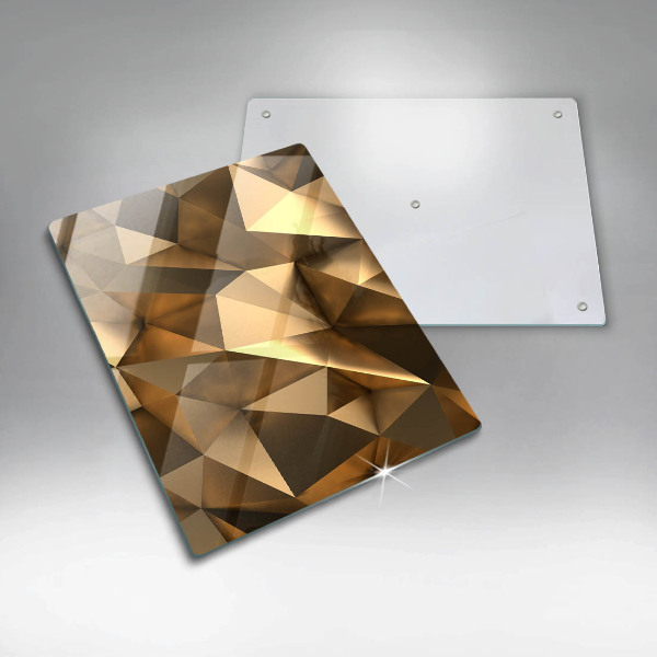 Tabla de cortar de vidrio Fondo de abstracción de estructura