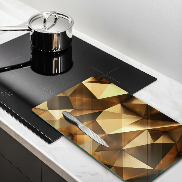 Tabla de cortar de vidrio Fondo de abstracción de estructura