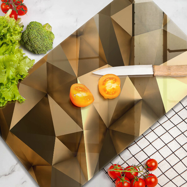 Tabla de cortar de vidrio Fondo de abstracción de estructura