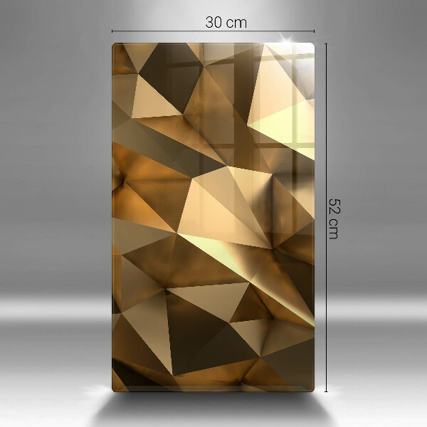 Tabla de cortar de vidrio Fondo de abstracción de estructura