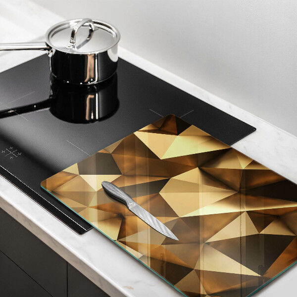 Tabla de cortar de vidrio Fondo de abstracción de estructura