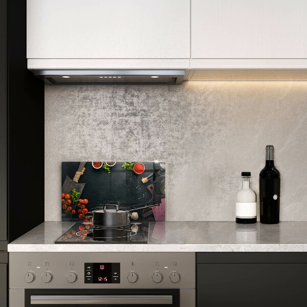 Tabla de cortar de vidrio Tomates cherry