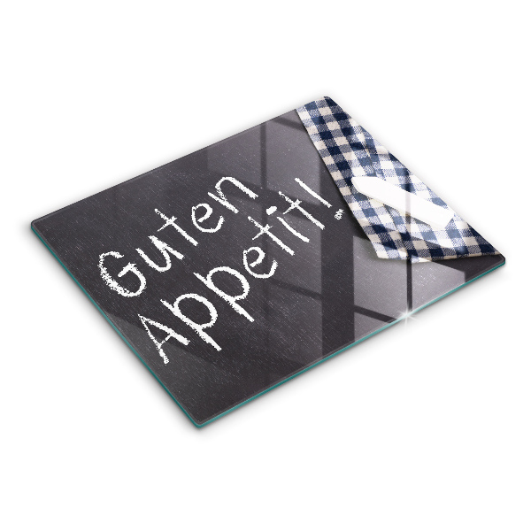 Tabla de cortar de vidrio Guten appetit!