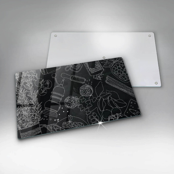 Tabla de cortar de vidrio Accesorios de cocina