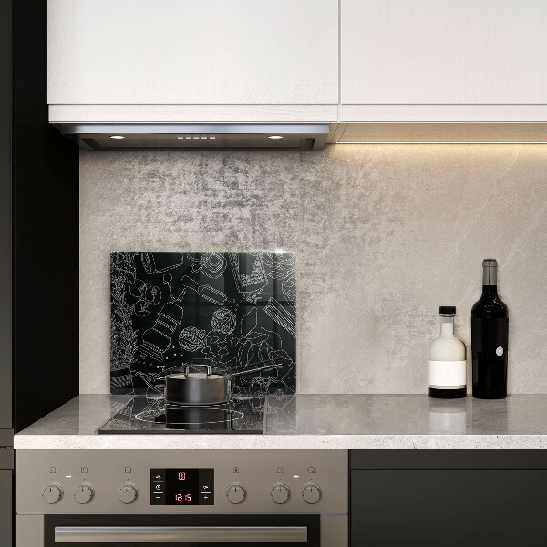 Tabla de cortar de vidrio Accesorios de cocina