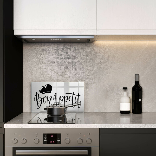 Tabla de cortar de vidrio Bon appetit