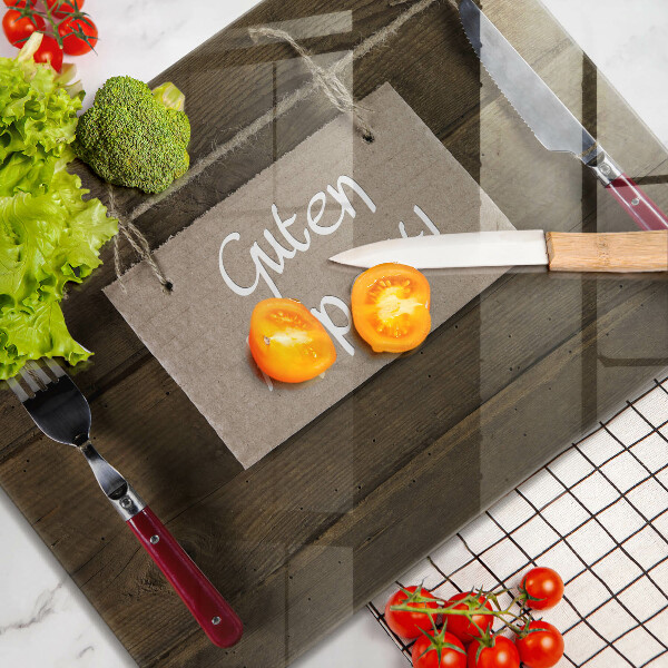 Tabla de cortar de vidrio Guten apetit