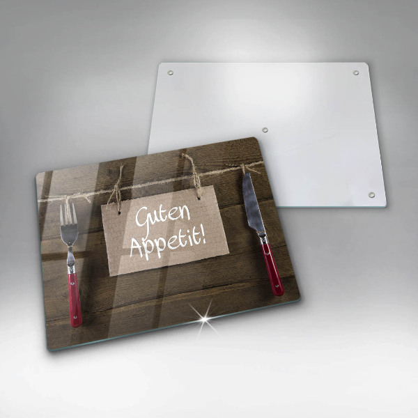 Tabla de cortar de vidrio Guten apetit