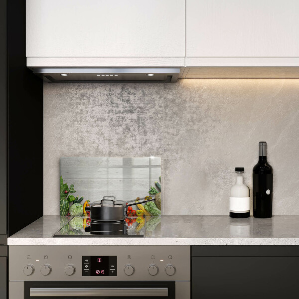 Tabla de cortar de vidrio Verduras en tablas