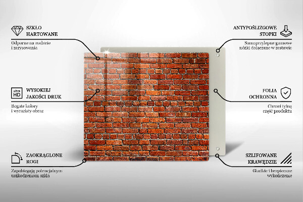 De vidrio templado Muro de pared de ladrillo