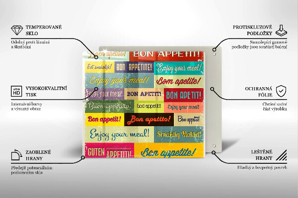 De vidrio templado Subtítulos buen provecho idiomas