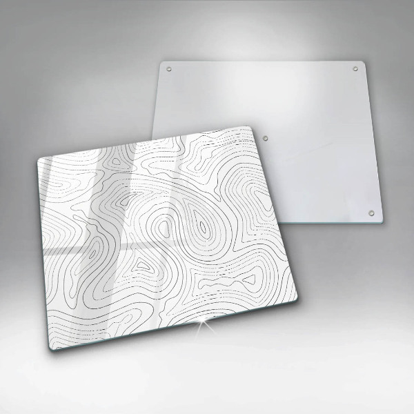 De vidrio templado Formas abstractas