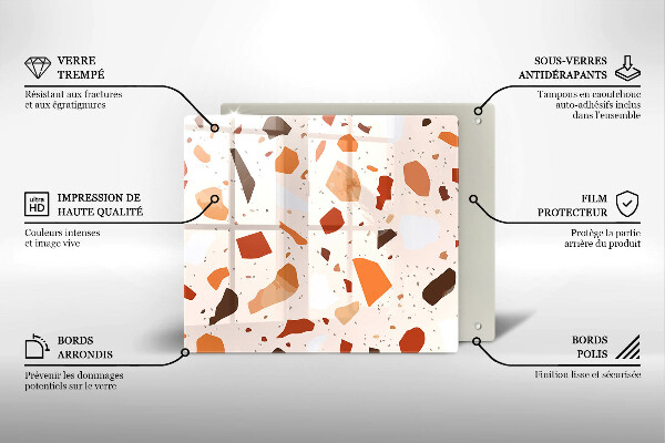 De vidrio templado Gres decorativo