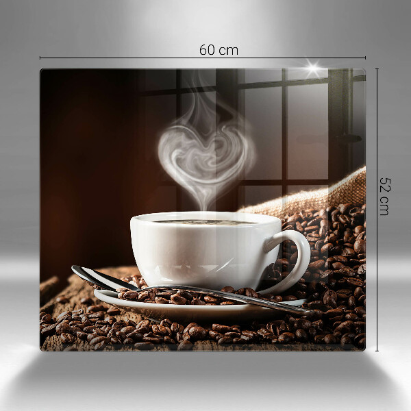 De vidrio templado Café y una taza