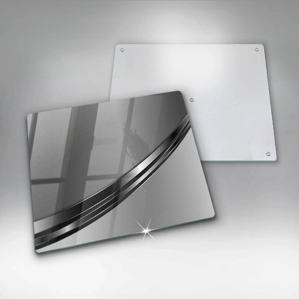 De vidrio templado Abstracción de metales