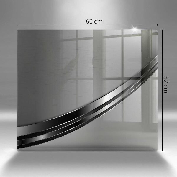 De vidrio templado Abstracción de metales