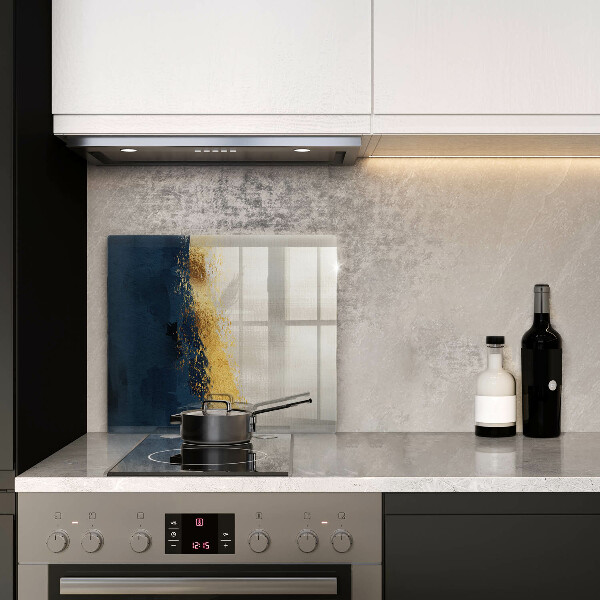 De vidrio templado Abstracción de oro