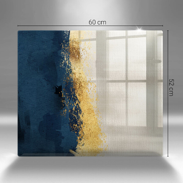 De vidrio templado Abstracción de oro