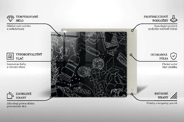 De vidrio templado Accesorios de cocina