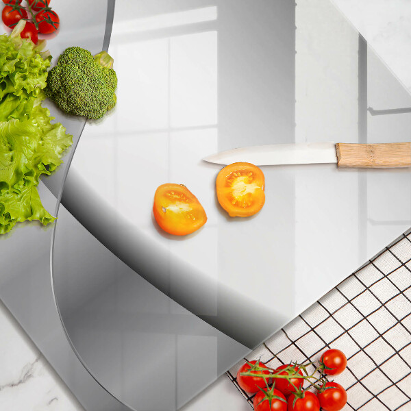 De vidrio templado Diseño de líneas abstractas