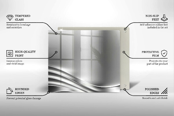 De vidrio templado Estructura metálica