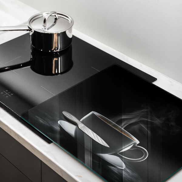 De vidrio templado Taza de café caliente