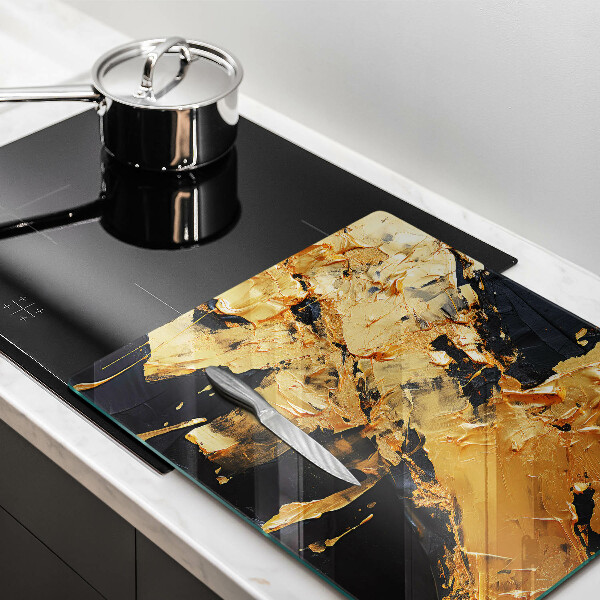 De vidrio templado Textura de pintura elegante